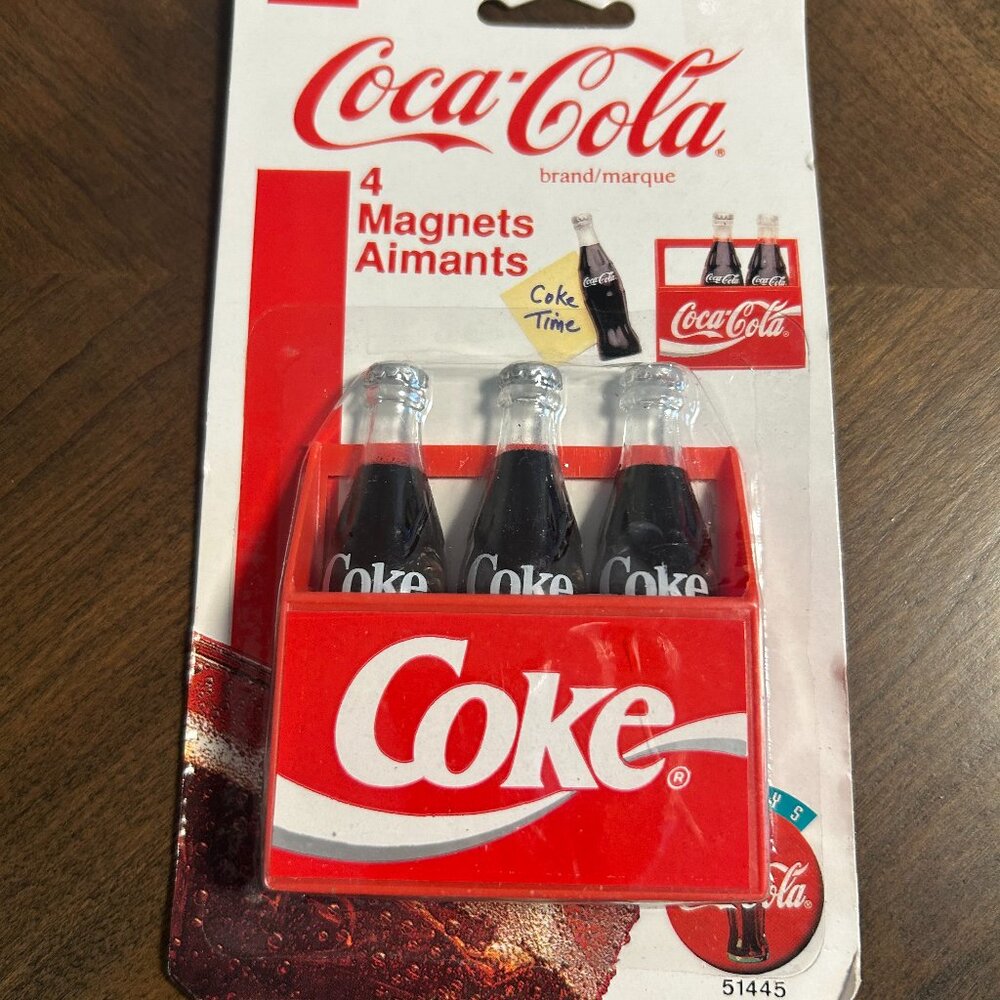 Vintage Coca Cola fridge magnet